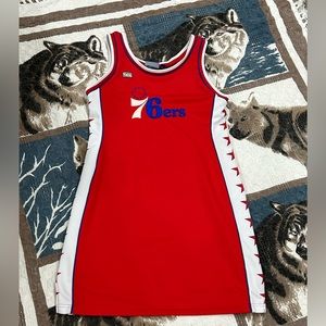 76ers Hardwood classic Jersey Dress for womens